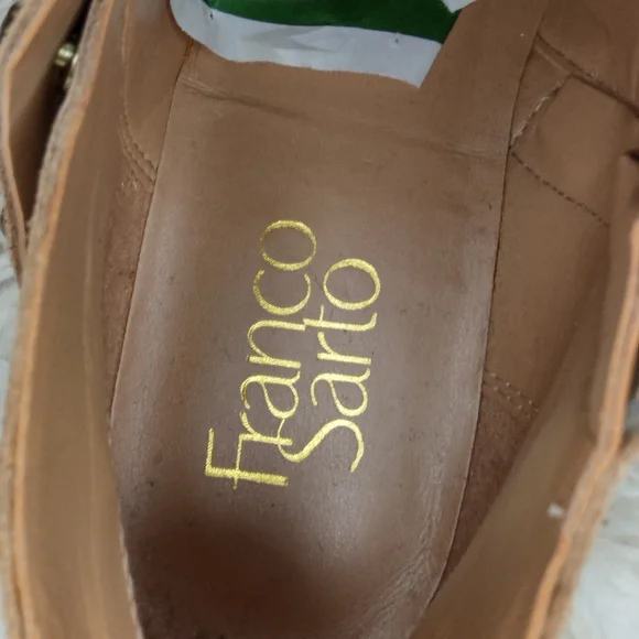 Franco Sarto Kelton Suede Tan Booties Size 8M - Picture 8 of 9